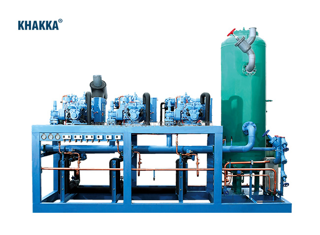 KHAKKA萊富康螺桿機(jī)組SW5L125×3機(jī)并聯(lián)機(jī)組冷庫設(shè)備